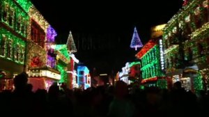 Winter Wonderland- Disney's Hollywood Studios-  Spectacle of Dancing Lights