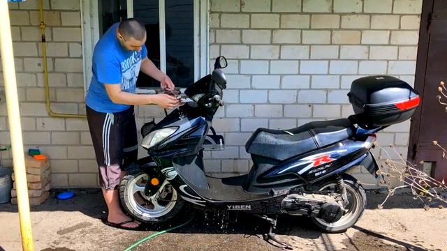 КАК ПРАВИЛЬНО МЫТЬ СКУТЕР? смотреть онлайн