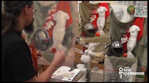 Натюрморт с гипсом, 4 часть