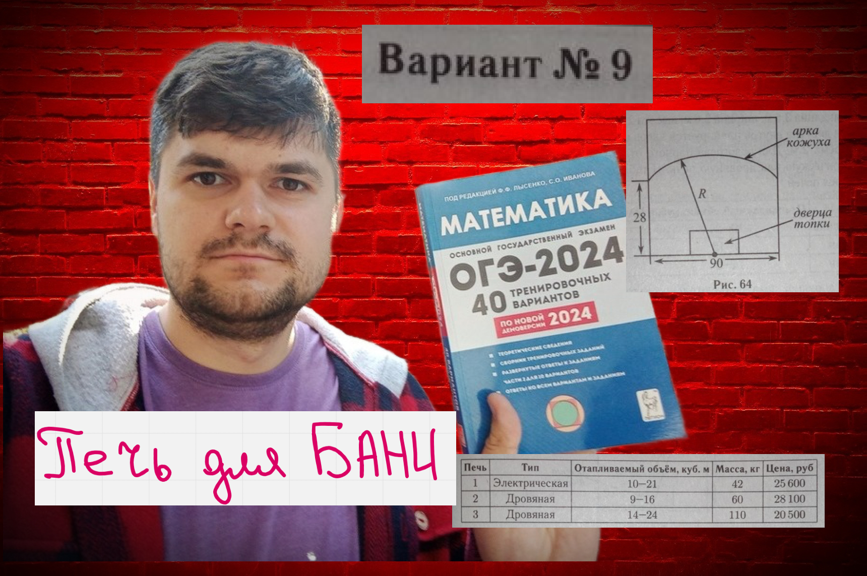 Огэ лысенко 2024 вариант 19. Печки ОГЭ. ОГЭ математика Лысенко 2018.