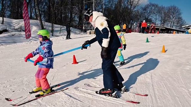 Горнолыжка на Воробьевых горах