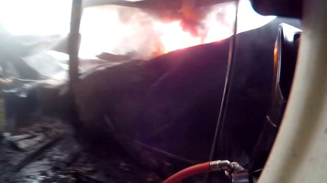 Повторное загорание склада с пестицидами.