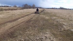 Самодельный квадроцикл "прогулочный"