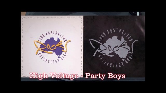 High Voltage - Party Boys 1988 Australian Rock