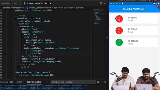 Part 24 | Project 1-Personal Money Management App | Chapter 8 | Flutter Malayalam Tutorial смотреть онлайн