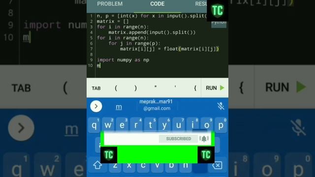 Average of Rows Data Science project answer python3 project Answers sololearn free courses
