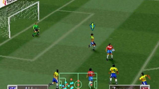 Copa de 98 - Winning Eleven 3 (final version) [gameplay] смотреть онлайн