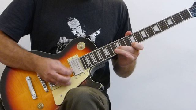 Sunburst Gibson Les Paul Style Custom Guitar by Lanarth Marchont смотреть онлайн