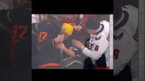 Трогательные моменты в хоккеи