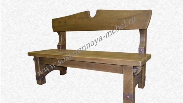 Состаренная мебель из массива дерева от производителя, мебель под старину