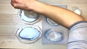 ЭФФЕКТ ОБЛАКОВ 3D в эпоксидной смоле.