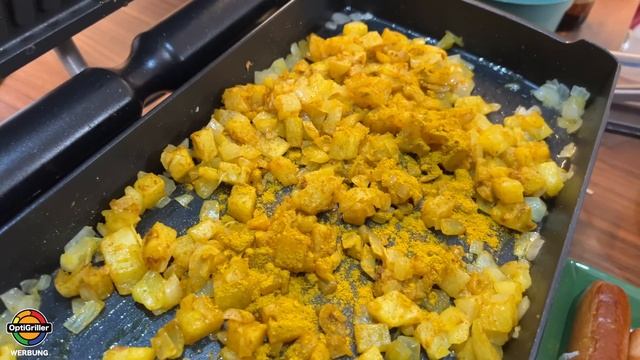 Currywurst im OptiGrill in der Backschale смотреть онлайн