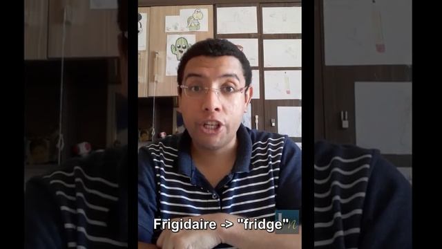 A diferença entre REFRIGERATOR, FRIDGE e FREEZER