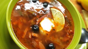 СОЛЯНКА МЯСНАЯ сборная / ПРОСТОЙ рецепт очень ВКУСНОЙ солянки / СУП - солянка