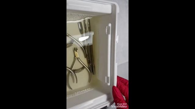 Чистим маникюрные инструменты от нагара после стерелизации в сухожаре!?