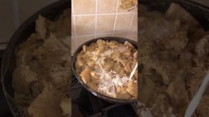 Готовим говяжий рубец в деревне !!!