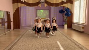 Коллектив "Солнцеградики", Танец "Хрустальные звёздочки", ГУО "Детский сад №3 г. Ошмяны"