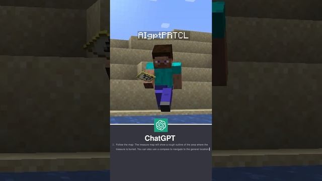 Does ChatGPT AI know how to find Minecraft Buried Treasure?