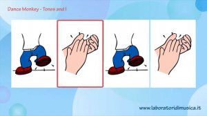 Dance Monkey body percussion