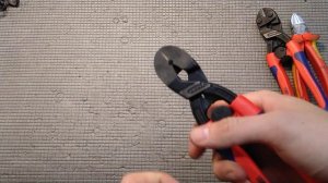 Knipex 72 62 200, необычные кусачки-болторез