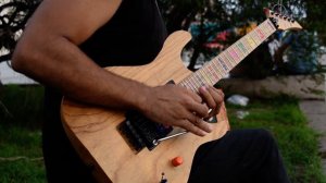 Another Brick In The Wall - Damian Salazar- Pink Floyd Electric Guitar Cover - ON THE STREET