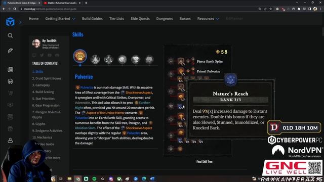 Diablo 4 Pulverize Druid Endgame Guide (God Tier) смотреть онлайн