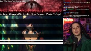 ⚔️SHINGEKI NO KYOJIN FINAL SEASON PART 3 OPENING 8!!!⚔️ | REACCIÓN!