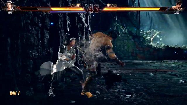 Tekken 8 New Game Play Law Vs Jun #tekken8 смотреть онлайн