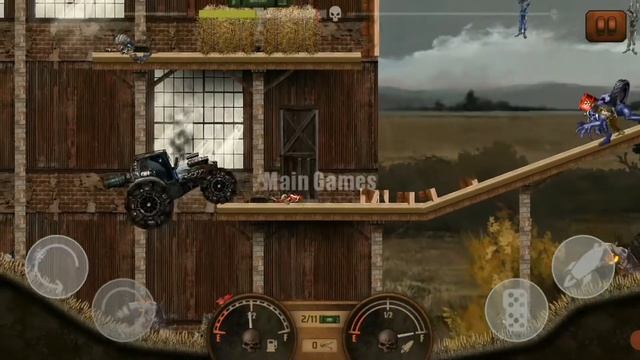Zombie Hill Racing: Earn Climb | Stage 16-2 | Main Games смотреть онлайн
