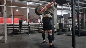 Присед с низкой штангой