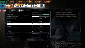 Deus Ex Mankind Divided - Ryzen 3 3200G | Vega 8 |