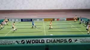 Настольная игра футбол. Матч Германия: Италия.