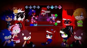 ? Team Sonic and Characters reaccionan a ? Sonic.exe RERUN - TOO SLOW ?