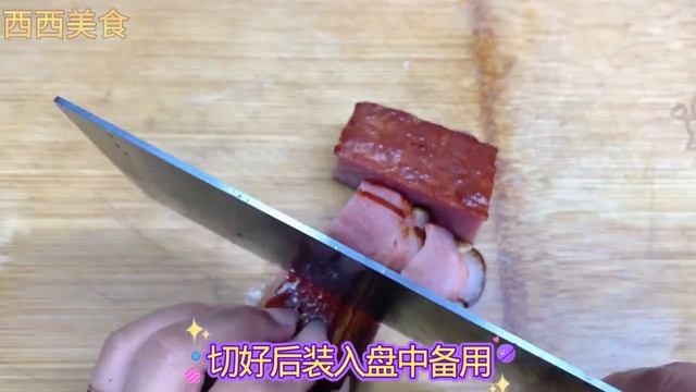 The simplest way to make stir-fried bacon with chives and moss, crispy, tender and refreshing смотреть онлайн