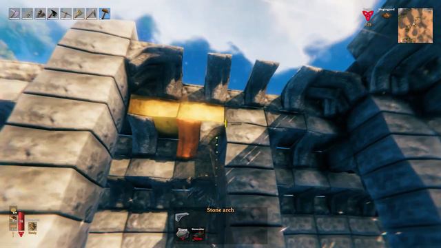 Valheim : Time Lapse of the Pyramid Builds : Creative Build