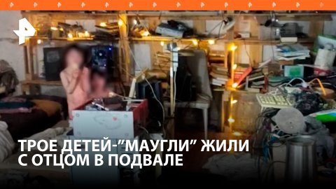 Против родителей детей-маугли в Петербурге возбудили уголовное дело / РЕН Новости