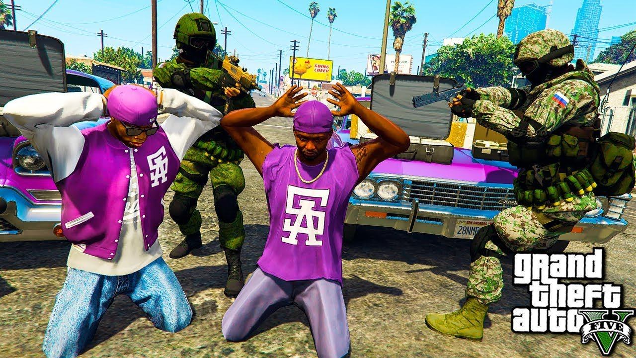 РУССКИЙ СПЕЦНАЗ ШТУРМУЕТ ГРУВ СТРИТ В ГТА 5 МОДЫ! ОБЗОР МОДА В GTA 5! ВИДЕО ГТА