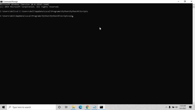 How to install MATPLOTLIB Library in Python IDLE