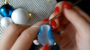 МК:Шарик из бисера. Вязаный шарик из бисера|Christmas ball