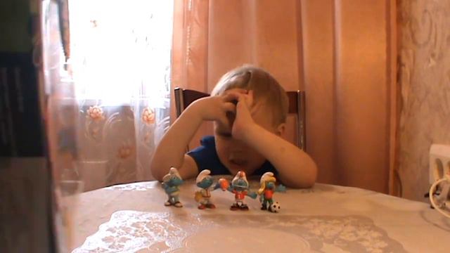 Смурфики игрушки Распковка