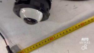 Противотуманные фары с линзой 50W на Lada Priora