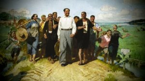 Chinese Communist Song - "Red Sun In The Sky"