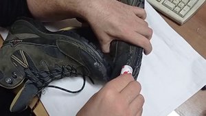 ремонт треккинговых ботинок быстро. Жидкая ЛАТКА24