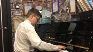 К.Черни. Этюд №14, op.740. Исп. Дмитрий Феденко (12 лет).