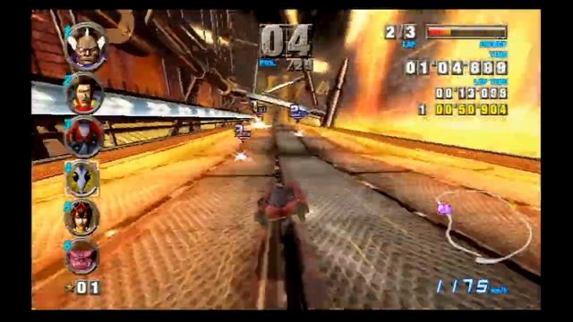 F-Zero GX: Perfect Diamond Cup run in Master Class with Groovy Taxi смотреть онлайн