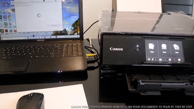 CANON PIXMA TS9150 PRINTER HOW TO SCAN YOUR DOCUMENTS TO YOUR PC STEP BY STEP смотреть онлайн