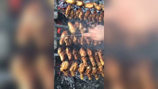 Сочные крылышки на мангале! (Особый рецепт)