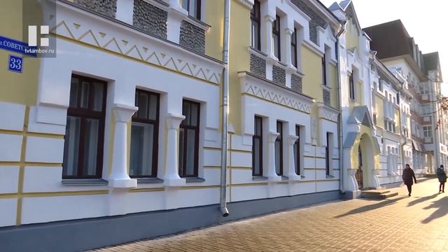 В Тамбове капитально отремонтировали фасады детской художественной школы