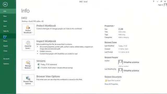 Online kurs Excel 2013 - Dobrodošli смотреть онлайн