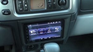 Магнитола LeTrun на Mitsubishi Pajero Sport 2008 года
